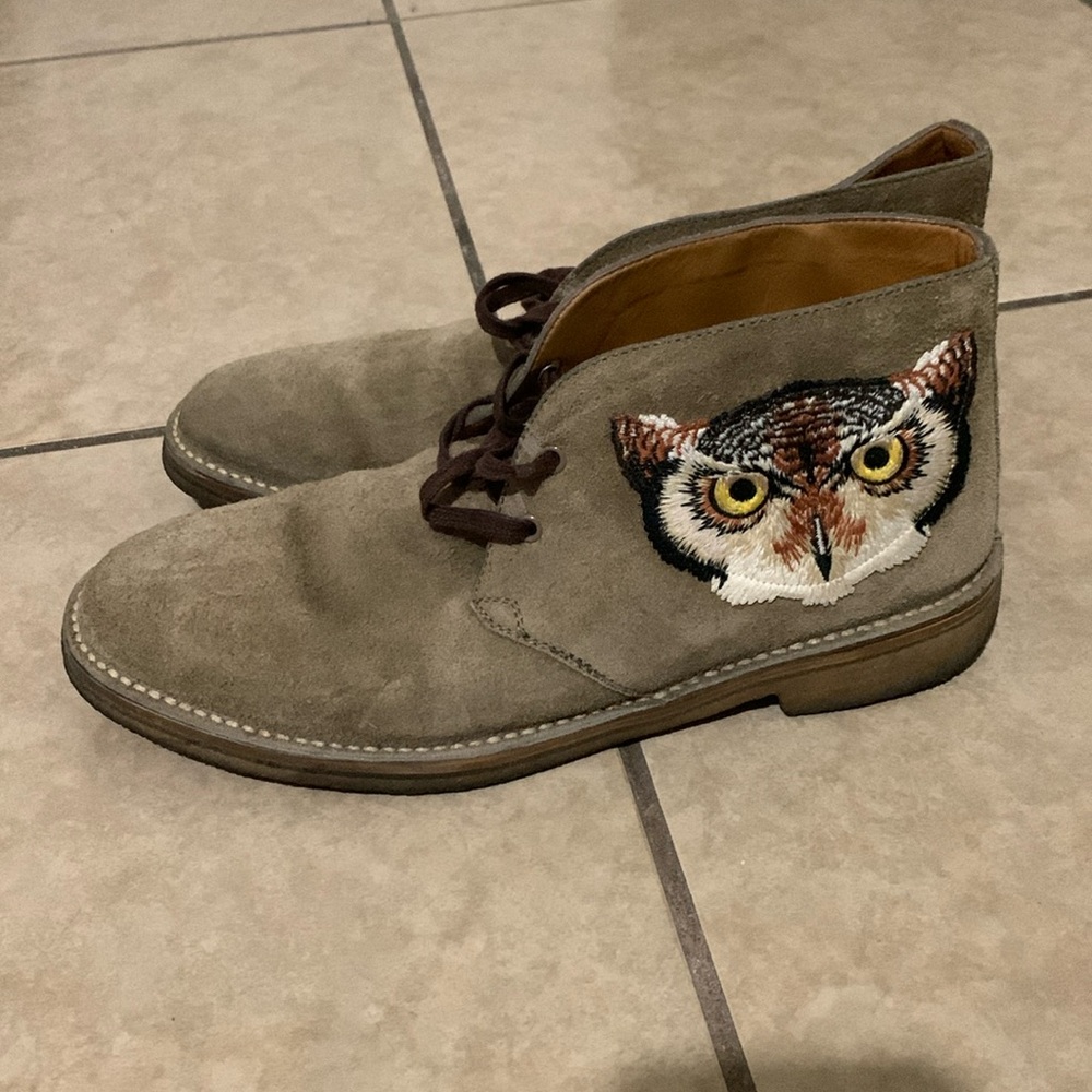 Gucci Spaceship/Owl Boots sz 10.5 UK